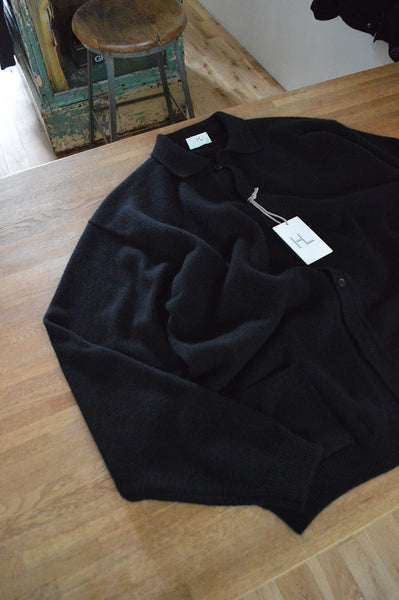 HERILL / EX SIZE 5 GOLDEN SEA ISLAND POLO CARDIGAN