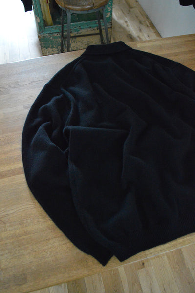 HERILL / EX SIZE 5 GOLDEN SEA ISLAND POLO CARDIGAN