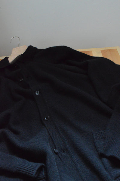 HERILL / EX SIZE 5 GOLDEN SEA ISLAND POLO CARDIGAN