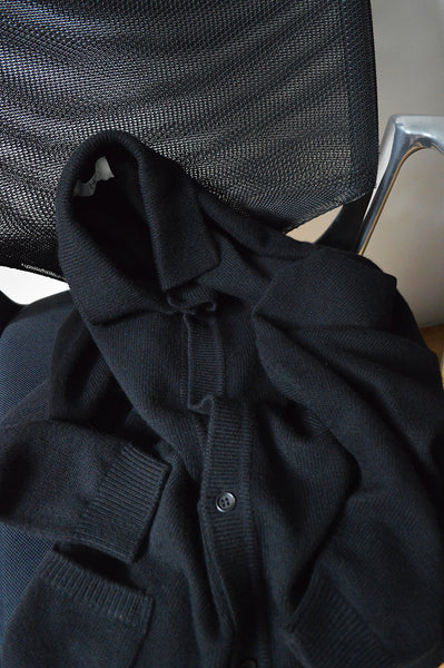 HERILL / EX SIZE 5 GOLDEN SEA ISLAND POLO CARDIGAN